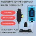 thumbnail image 2 of Automotive Circuit Fault Probe Tester, 2026 Upgrade High-Precision 20A 48v Car Circuit Probe Tester with LED Display & Front Lighting, Water Proof Car Relay Fuse Blade Checker, 2 of 6