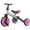 Gray Pink, variant on XJD 5 in 1 Toddler Bike for 1-4 Years Old Boy Girl Tricycles for Toddlers Kids Trikes for Balance Training Baby Bike Infant Trike