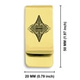thumbnail image 2 of Stainless Steel Diamond Card Suit Classic Slim Money Clip Credit Card Holder, 2 of 2