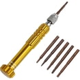 thumbnail image 1 of Juego de destornilladores de precisión 5 en 1, herramienta de reparación de teléfonos inteligentes, destornillador desmontable, 1 of 5