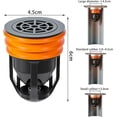 thumbnail image 4 of Anti-backflow Floor Drain, Magnetic Levitation Anti-Odor Floor Drain, Shower Sink Check Valve, 4 of 4