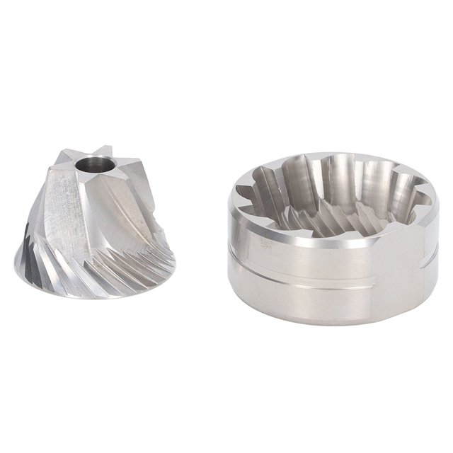 ZPSHYD disque de broyage de café Disque de Broyeur de Café en Acier Inoxydable 420, Kit de Noyau de Broyage Six Étoiles