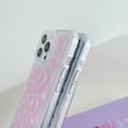 thumbnail image 3 of Stylish Case for Apple iPhone 16, Slim Fit Soft TPU Bumper Rugged Shockproof Anti-Scratch Luxury Anti-Slip Phone Case Cover for iPhone 16, Pink Leopard Print, 3 of 8