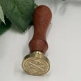 Fire Lacquer Seal Retro English Letter Copper Headquets Seal Wax Hand