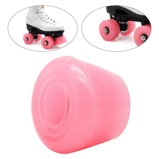 Pastils de de patín, patines de patines en línea para adultos tapón de parada , s bloqueo tapón adaptaciónción a cualquier superficie, Rosa DYNWAVEMX Topes del dedo del pie de los patines