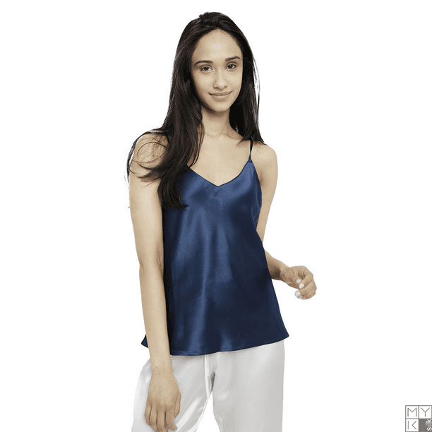 silk camisole with built in bra