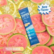 Nello Supercalm Drink Mix - Ashwagandha KSM 66, Magnesium Glycinate & L-Theanine Supplement - Ashwagandha Root Extract - Focus and Relaxation Support (20 Travel Packets) - Yuzu Guava