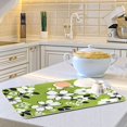 thumbnail image 6 of Yayeee Dish Drying Mat for Kitchen Counter 18"x24" Microfiber Absorbent Pad, Retro Floral, 6 of 7