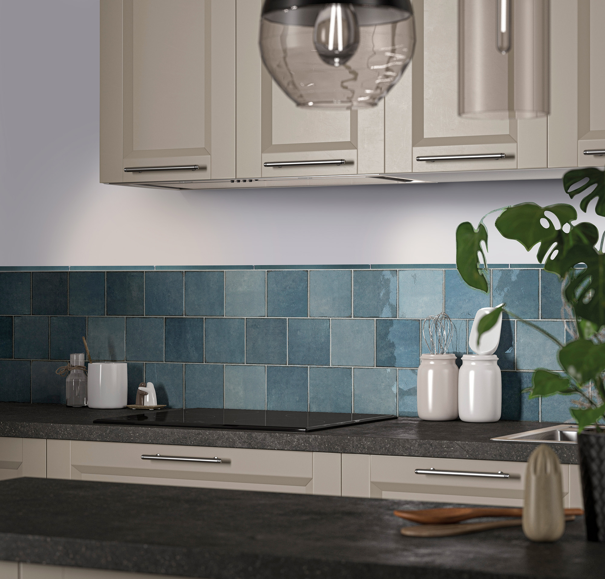 MSI Renzo Denim Quarter Round moulding 0.6 in. x 12 in. Glossy Ceramic Wall Tile (10 lin. ft./Case)