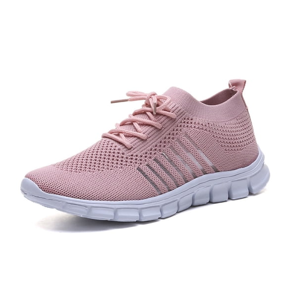Womens Tennis Shoes Walking Slip on Running Sneakers Gym Sports Workout Jogging Mesh Breathable Lightweight anti slip Comfortable Fashion