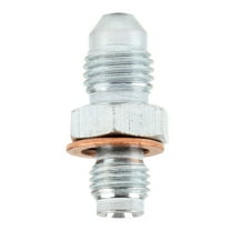 Allstar Performance ALL50030 -4 AN Male to 0.37 in.-24 Male Adapter Fittings, Nickel Plated - Pack of 2