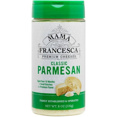 (3 Pack) Mama Francesca Classic Parmesan Cheese, 8 (Best Way To Preserve Cheese)