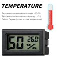 thumbnail image 4 of WWW Sale Clearance 2025 Measuring Tools Gauge Digital Temperature Indoor Electronic Mini Humidity Kitchen，Dining & Bar, 4 of 8