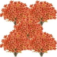 Outdoor Artificial Fall Flowers Plants Fall Decorations UV Resistant