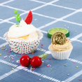 thumbnail image 4 of Cupcake Liners Caperci, 500 unidades, papel blanco, resistente a la grasa, 4 of 9