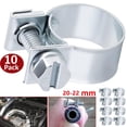 thumbnail image 4 of Mini Hose Clips Nut and Bolt Fuel Line Clamps Petrol Pipe Diesel Air Small Clamp, 4 of 7
