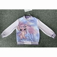 thumbnail image 1 of Disney Stitch. Chaquetas tipo bomber para niños, sweatshirts ligeros de estilo varsity con estampado de tie-dye, ideales como regalos en tallas de 6 a 14., 1 of 3