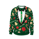 thumbnail image 3 of Suéter feo de Navidad 2024 para regalar, elfo de Papá Noel, divertido suéter de reno de Navidad para hombre, ropa de pareja para vacaciones, 3 of 5