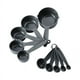 thumbnail image 1 of Zhuge Juego de 10 tazas y cucharas medidoras de plástico (gris), 1 of 5