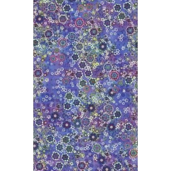 Starlight and Splendor Garden Glow Violet by RJR cotton by the yard