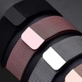 thumbnail image 2 of Milanese Loop para Apple Watch Ultra Band 49mm 44mm 45mm 40mm 41mm 42mm 38mm 38 mm cinturón pulsera iWatch series 7 se 3 5 6 8 Correa Dengxun unisex, 2 of 2