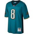 thumbnail image 2 of Men's Mitchell & Ness Mark Brunell Teal Jacksonville Jaguars Legacy Replica Jersey, 2 of 3