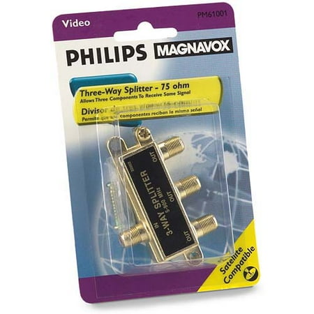 Philips Magnavox Two-Way 75 ohm splitter
