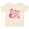 thumbnail image 3 of Inktastic My Busia Loves Me Girl Dinosaur Girls Baby T-Shirt, 3 of 5