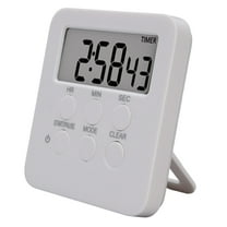 BIMZUC Digital Kitchen Timer – 3 Sound Modes, Countdown/Countup, Memory, Alarm/Clock, Magnetic & Stand – Ideal for Study, Cooking & Fitness