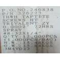 thumbnail image 4 of Lot 100 #8-32 X 1/4" Hex Washer Head Machine Screws Zinc Plated Steel Taptite, 4 of 6