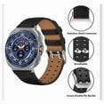 thumbnail image 6 of Strap for Samsung Galaxy watch 8 Band Leather Loop Sport Bracelet, 6 of 9