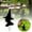 A, variant on Boreal Craft Witch With Wooden Ground Stake Outdoor Ornaments For Festive Charm Yard Signs Customized Letters