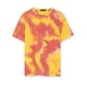 thumbnail image 5 of Camisetas de hombre INSPIRE CHIC para el Día del Padre, de manga corta, camiseta de verano con estampado de teñido anudado, camisetas impresas hip hop, talla L, color naranja, 5 of 6
