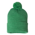 thumbnail image 1 of Sportsman SP15 Pom-Pom 12" Knit Beanie Heather Kelly - One Size, 1 of 1