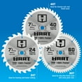thumbnail image 4 of HART 7 1/4-inch 60 Tooth Circular Saw Blade, 4 of 6