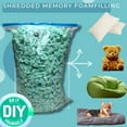 thumbnail image 5 of Shredded Memory Foam - Craft Foam - Replacement Fill for Pillows, Bean Bags, Chairs, Dog Beds, Stuffed Animals, and Crafts, 5lbs, 5 of 7