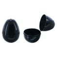 thumbnail image 2 of Set of 24 Shiny Glossy Black Plastic Easter Eggs 2.25 Inches, 2 of 5