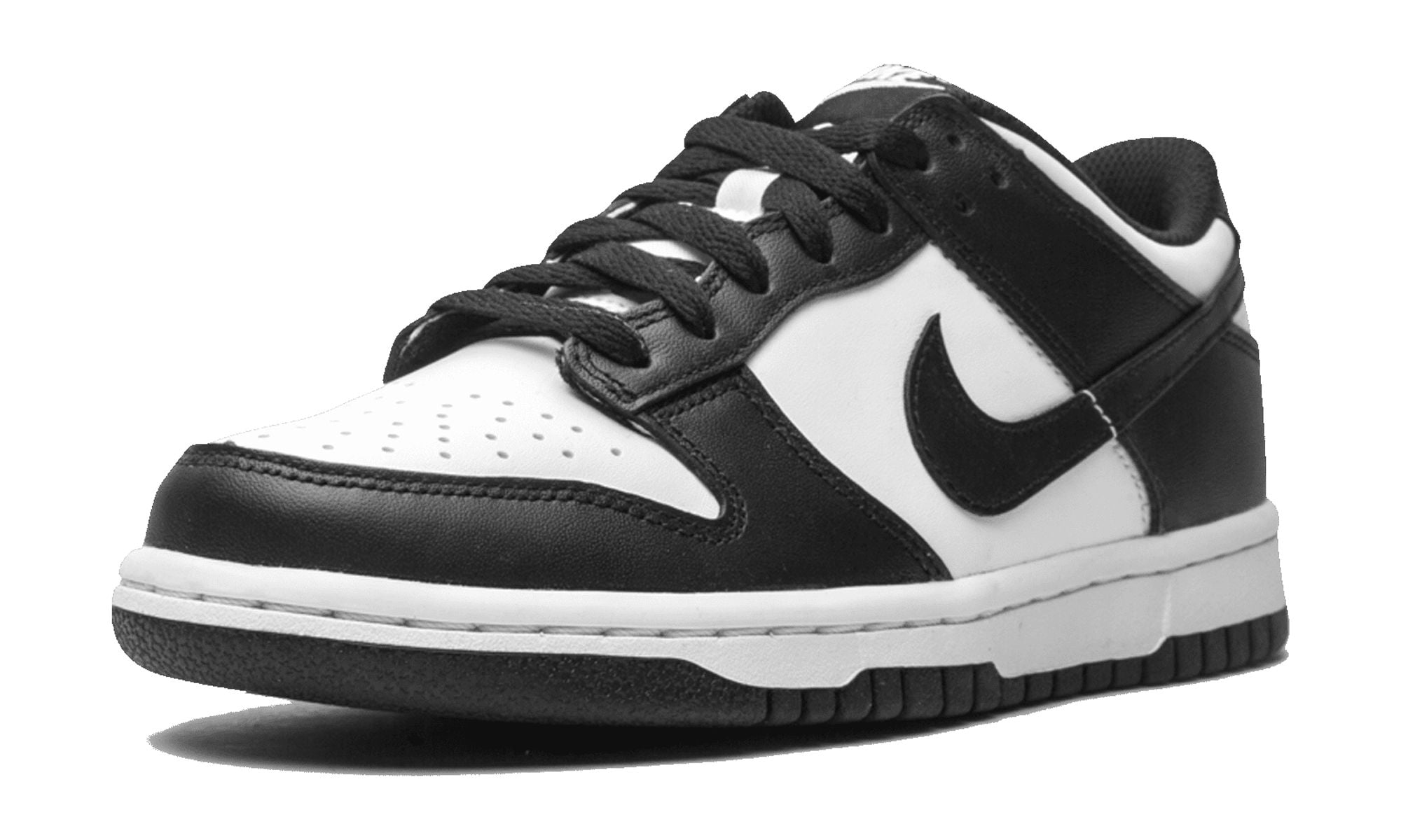 NIKE GRADE SCHOOL Dunk Low Retro GS "Panda - Black / White" CW1590 100 from Stadium Goods