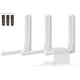 thumbnail image 1 of 3 Piece Rack Organizer, Plastic Foldable Clothes Rack Storage Rack for Closet Laundry, Wall Mounted with Adhesive Tape, Space Saving Clothes Racks, 1 of 4