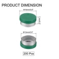 thumbnail image 2 of Flip Off Caps, 200PCS Burr-Free Flip Off Top Caps Seals Flip Off Seals Caps Cover Green, 13mm, 2 of 6