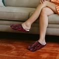 thumbnail image 2 of Chaqlin Spooky Hands Women's Fuzzy Slippers Soft Plush Comfy Non Slip Indoor Outdoor House Shoes Warm Cozy Memory Foam Sole Lightweight Anti Skid, 2 of 7