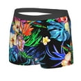 thumbnail image 2 of Disketp Colorful Flowers Men'S Boxer Briefs,Soft And Breathable Cotton Underwear With Comfortflex Waistband, 2 of 8