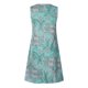 thumbnail image 5 of Moda mujer sin mangas Rounk cuello verano cómodo estampado bolsillos Casual suelta tanque vestido Fridja  qr2737, 5 of 8