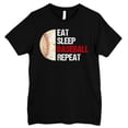thumbnail image 3 of FLAGWIX Baseball Gifts For Men - Eat Sleep Baseball Repeat Funny Baseball, Sport Shirts - Mens Shirt, 3 of 6