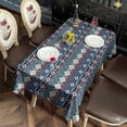 thumbnail image 3 of Multicolor Geometric Boho Pattern Rectangle Tablecloth 60"x120",Waterproof Polyester Rectangle Table Cloth, Wipeable Spillproof Polyester Tablecloth for Dining, Camping, Indoor and Outdoor, 3 of 6
