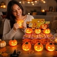 thumbnail image 7 of Halloween Pumpkin Squishy Squishies Stress Balls Elastic Stretch Fidget Sensory Slow Rising Squishy Halloween Party Gift, Random Color, 7 of 7