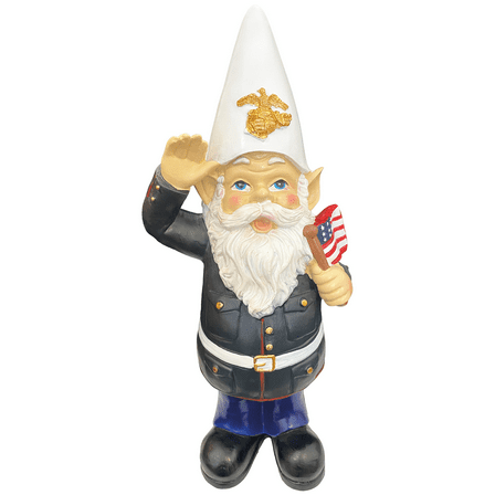 Santa's Workshop Inc. 12" Resin Marine Gnome