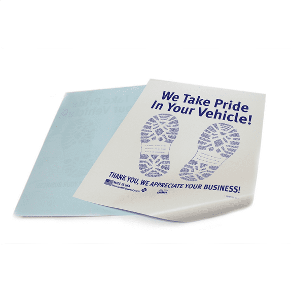 Petoskey Plastics FB M1765 01 Poly Back Coated Floor Mats 500 Count