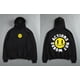 thumbnail image 1 of Sudadera con capucha de algodón para hombre, suéter informal con estampado gráfico, ropa deportiva de gran tamaño, color negro liso, para gimnasio, S-6XL xuanjing unisex, 1 of 2