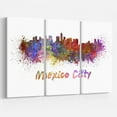 thumbnail image 1 of Design Art Mexico City Skyline Canvas Print, 1 of 3